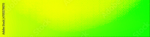 Yellow and green mixed color gradient panorama widescreen background with blank space for Your text or image, usable for social media, story, banner, poster, Ads, events, party, and various design wor photo