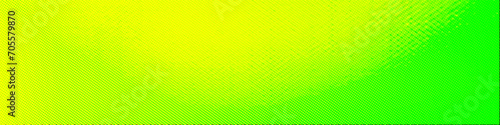 Photos Yellow and green mixed color gradient panorama widescreen background with blank