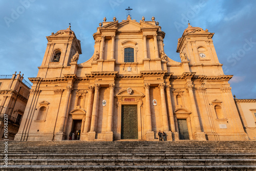 Architecture in Noto, Sicily, Italy