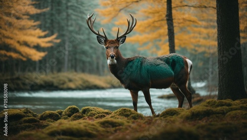 deer in the forest