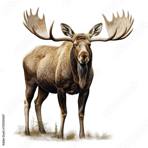 Moose deer transparent background