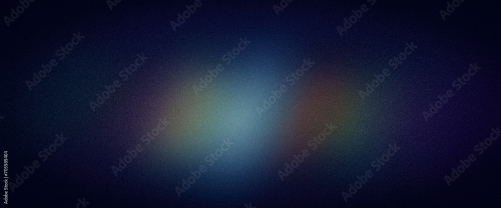 Abstract dark blue red yellow azure purple ultra wide gradient grainy premium banner. Perfect for design, background, wallpaper, template, art, creative projects, desktop. Exclusive quality, vintage