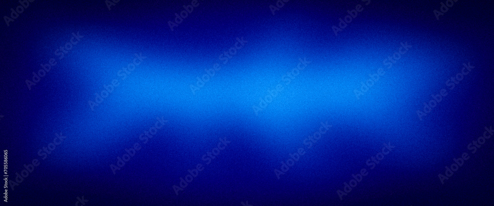 Abstract blue azure mystical ultrawide gradient grainy premium banner. Perfect for design, background, wallpaper, template, art, creative projects, desktop. Exclusive quality, vintage style of the 80s