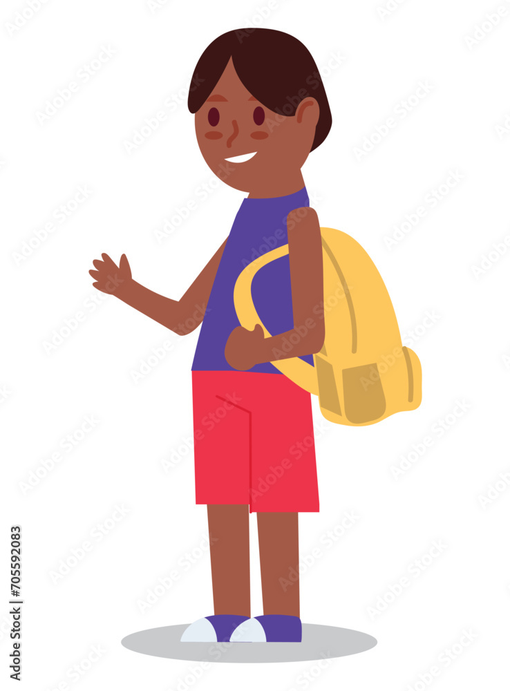 School child of colorful set. Demonstration of the friendly school girl as she explores the world of education in cartoon design, radiates positivity and a love for learning. Vector illustration. School child of colorful set. Demonstration of the friendly school girl as she explores the world of education in cartoon design, radiates positivity and a love for learning. Vector illustration.