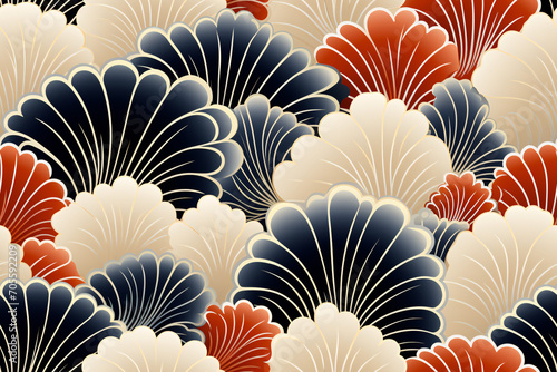 Classical pattern, retro style texture pattern decorative illustration