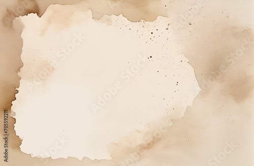 Coffee Stains texture background with Generative AI.