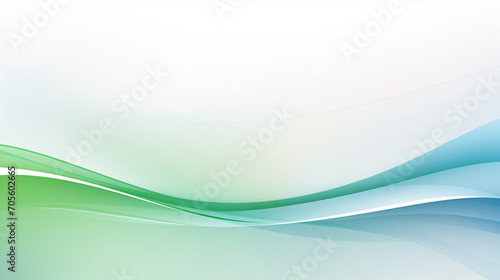 Abstract green digital cyberspace background material with a sense of technology  art concept illustration with a sense of technology