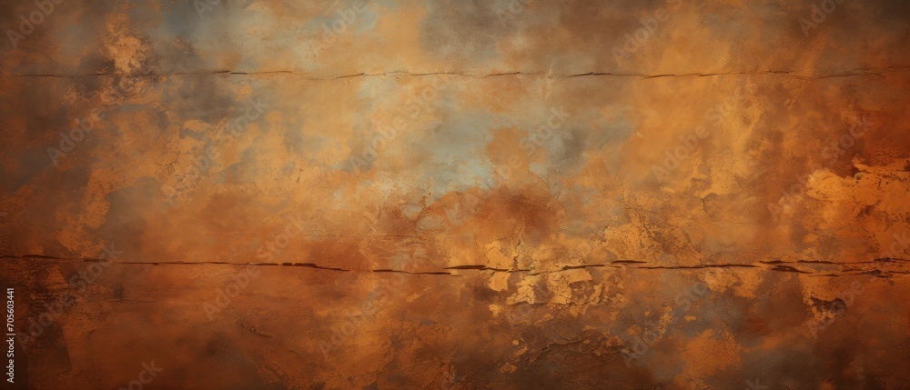 Fototapeta premium Texture of a vintage brown concrete as a background, brown grungy wall high resolution textures for background