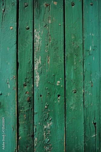 Vintage Green Wood Texture Background with Abstract Grunge Design © AIGen