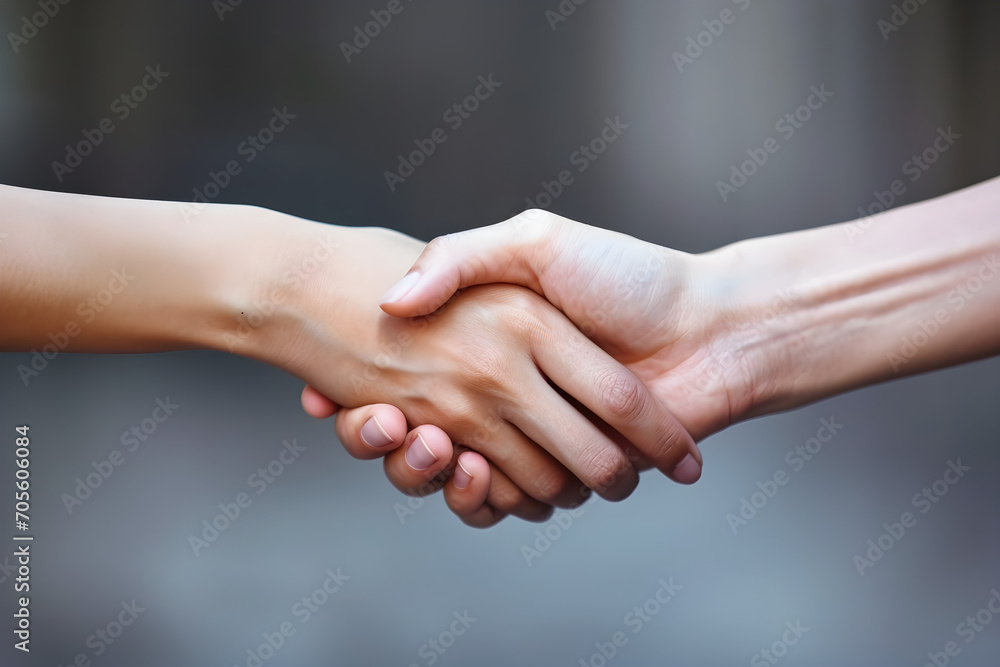 handshake between two people handshake between two people