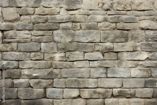 Stone wall of an old house. Full frame pattern or texture, UK