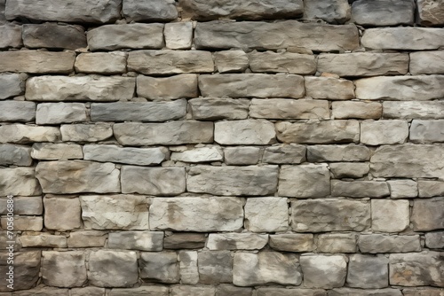 Stone wall of an old house. Full frame pattern or texture  UK