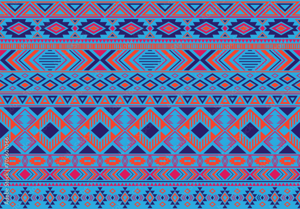 Indonesian pattern tribal ethnic motifs geometric seamless vector background. Trendy indian tribal motifs clothing fabric textile print traditional design with triangle and rhombus shapes. Indonesian pattern tribal ethnic motifs geometric seamless vector background. Trendy indian tribal motifs clothing fabric textile print traditional design with triangle and rhombus shapes.