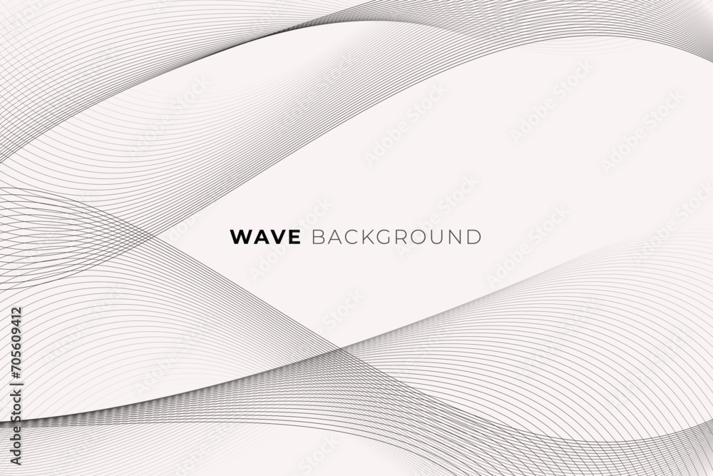 Abstract background with wavy line style Abstract background with wavy line style