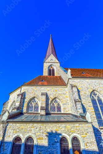 Die Pfarrkirche hl. Sebastian Schwarzach in Vorarlberg photo