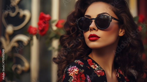 Woman wearing sunglasses  © Multika