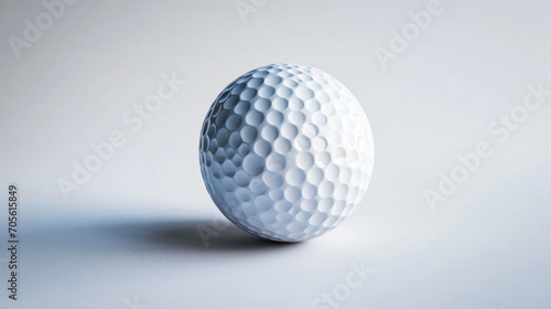 Golf Ball on white background