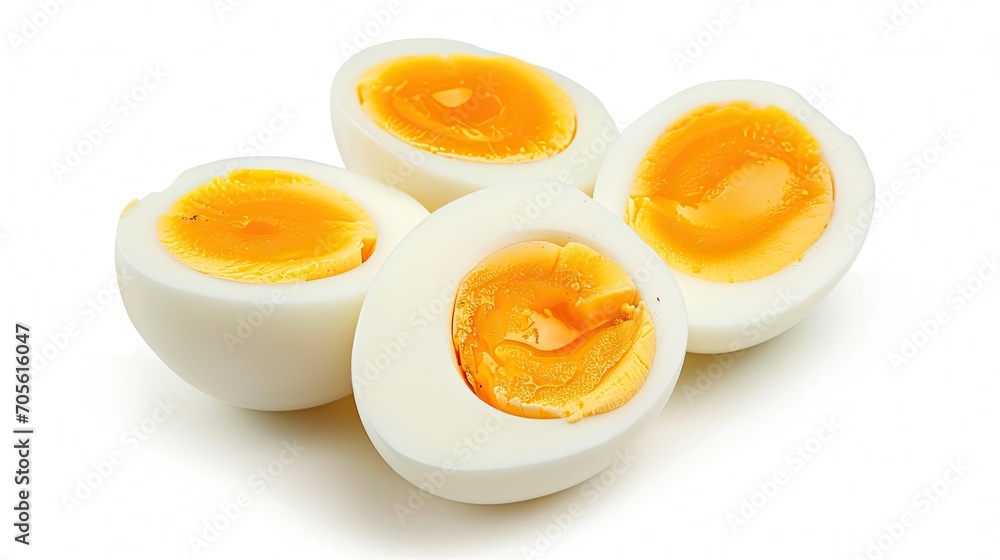 boiled egg isolated on white background cutout boiled egg isolated on white background cutout