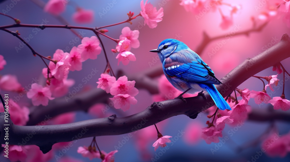 bird on branch bird on branch