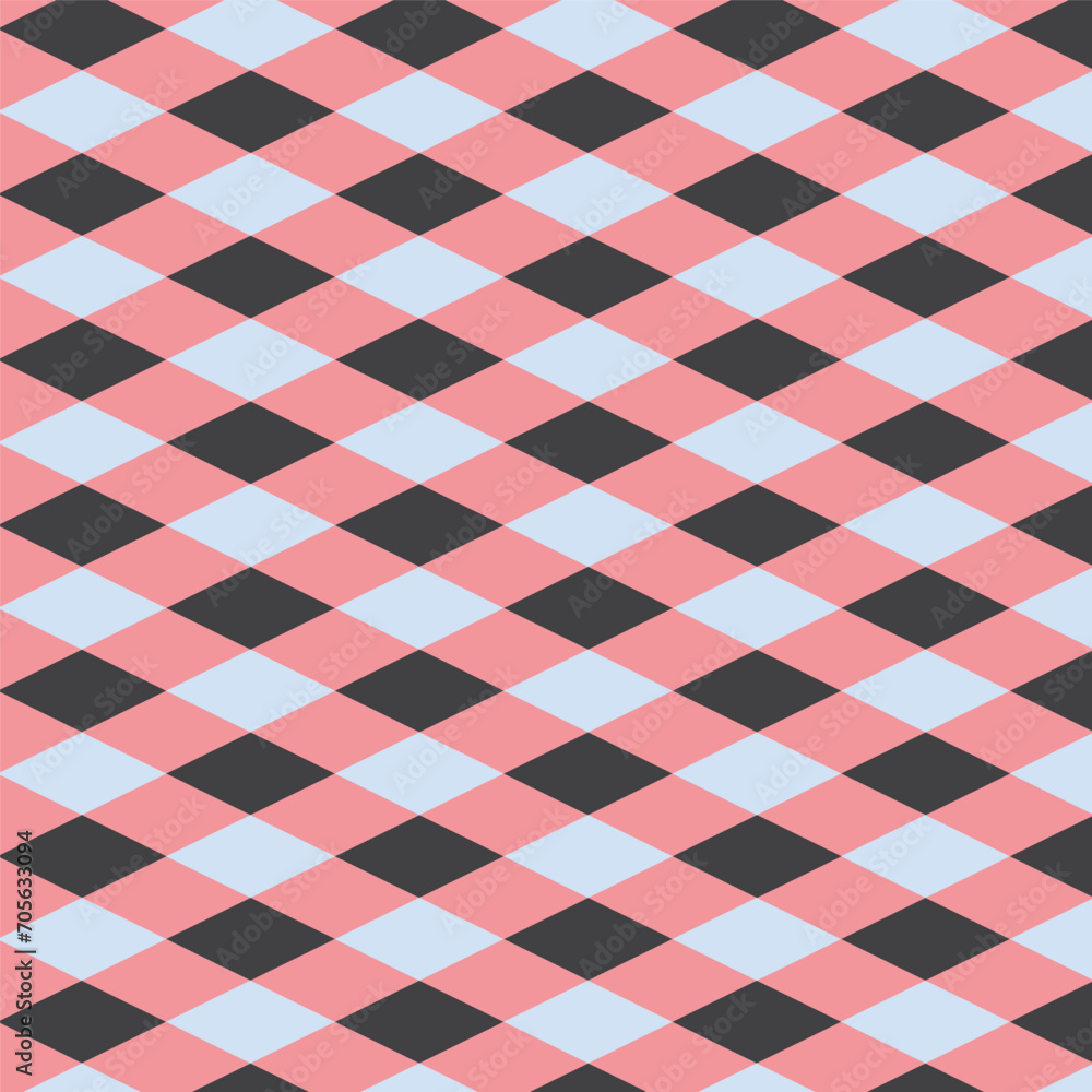 An image of wire pattern resembling Thai white horse fabric in Valentine's Day tones, featuring pink, light blue, and black colors. An image of wire pattern resembling Thai white horse fabric in Valentine's Day tones, featuring pink, light blue, and black colors.