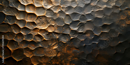 Hammered metal industrial texture and material surface © Cala Serrano