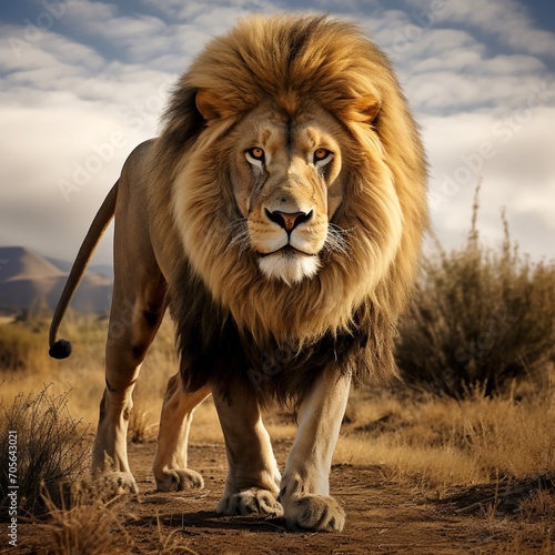 Best ever nice biggest lion images Generative AI