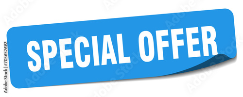 special offer sticker. special offer label