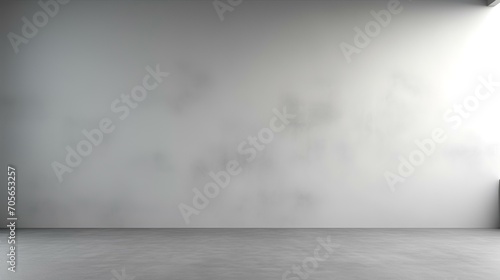 Grey Gradient Studio Wall Abstract Background  