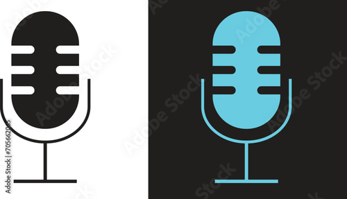Microphone vector icon