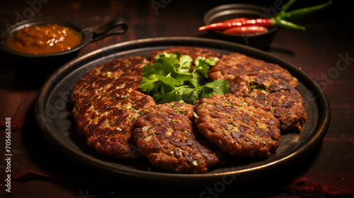 Tunde Ke Kabab a popular soft dish in India is made