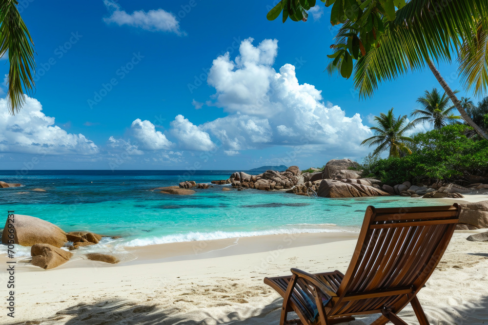 Paradise Found: Tranquil Tropical Beach