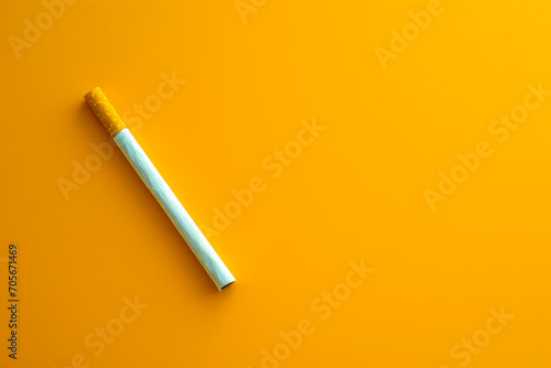 Crushed Tobacco on a Bold Colored Surface