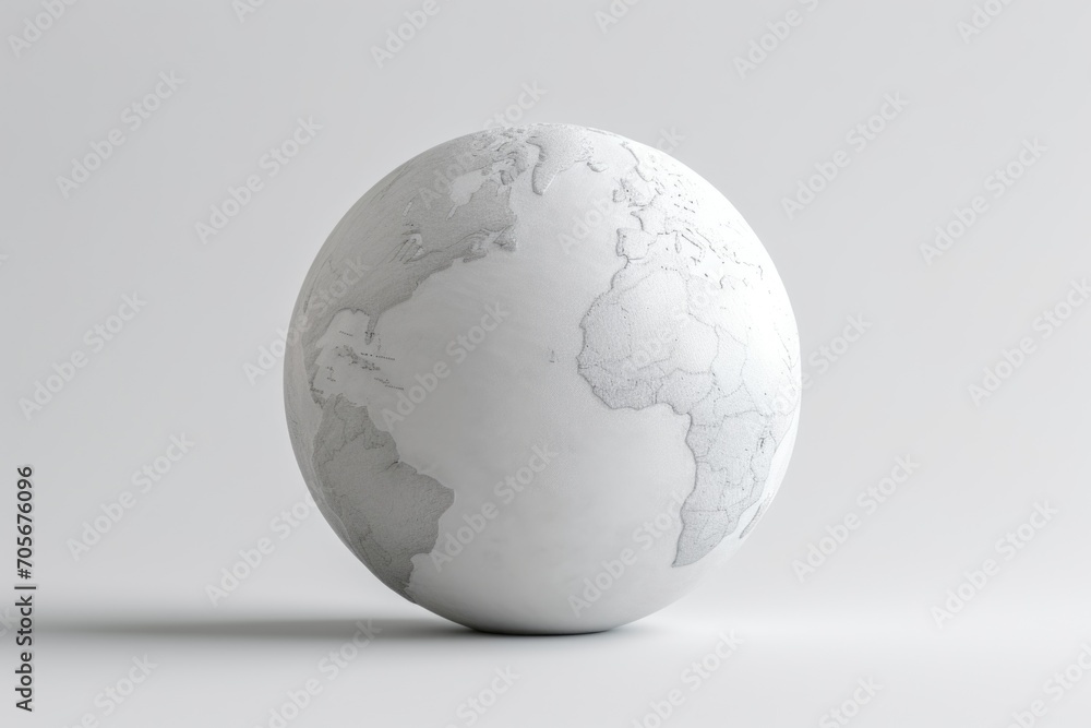 Globe on white background. Earth globe. Globe on white background. Earth globe.