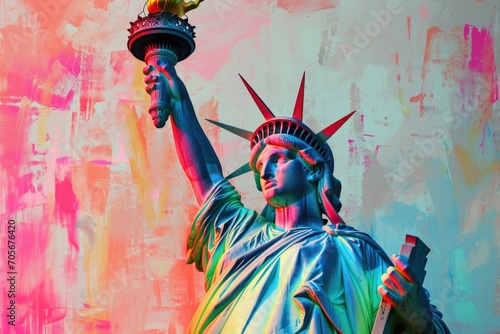 Statue of Liberty, New York City, United States of America photo