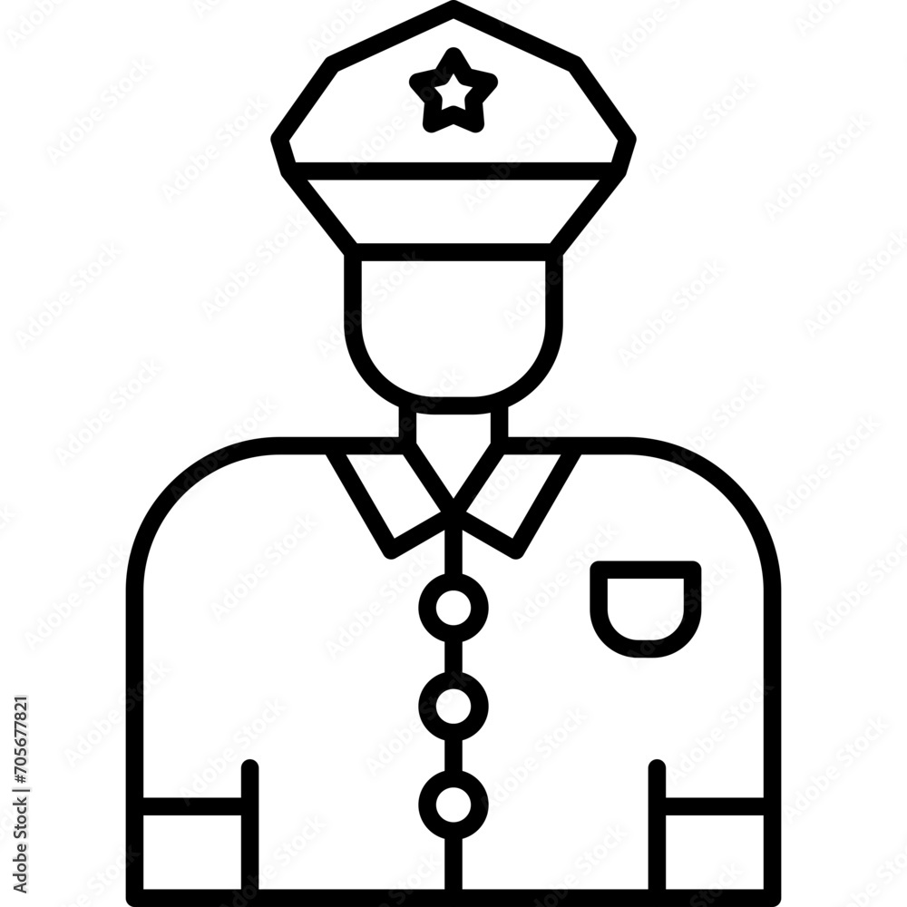 Police Officer Icon Police Officer Icon