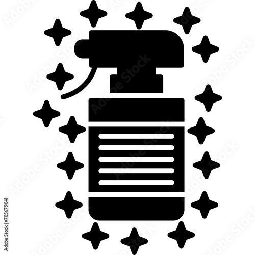 Cleaning Spray Icon