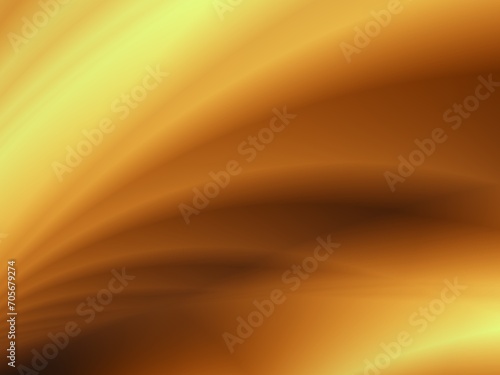 Wave energy art rich abstract golden design
