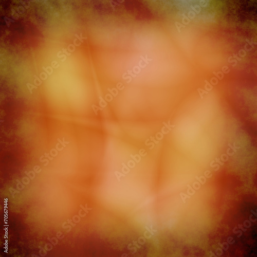 Frame abstract orange grunge background photo