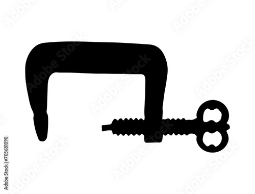 Handyman Tool silhouette vector art