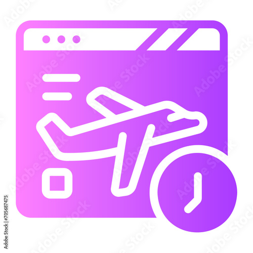 delayed gradient icon