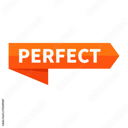 Perfect Orange Ribbon Rectangle Shape For Information Announcement Expression Promotion Business Marketing Social Media
