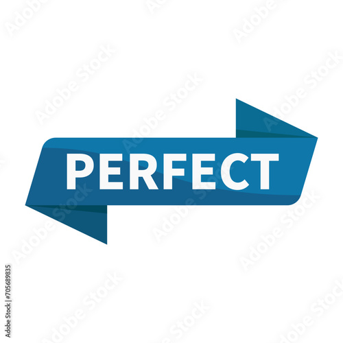Perfect Blue Ribbon Rectangle Shape For Information Announcement Expression Promotion Business Marketing Social Media
