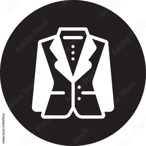 suit glyph icon