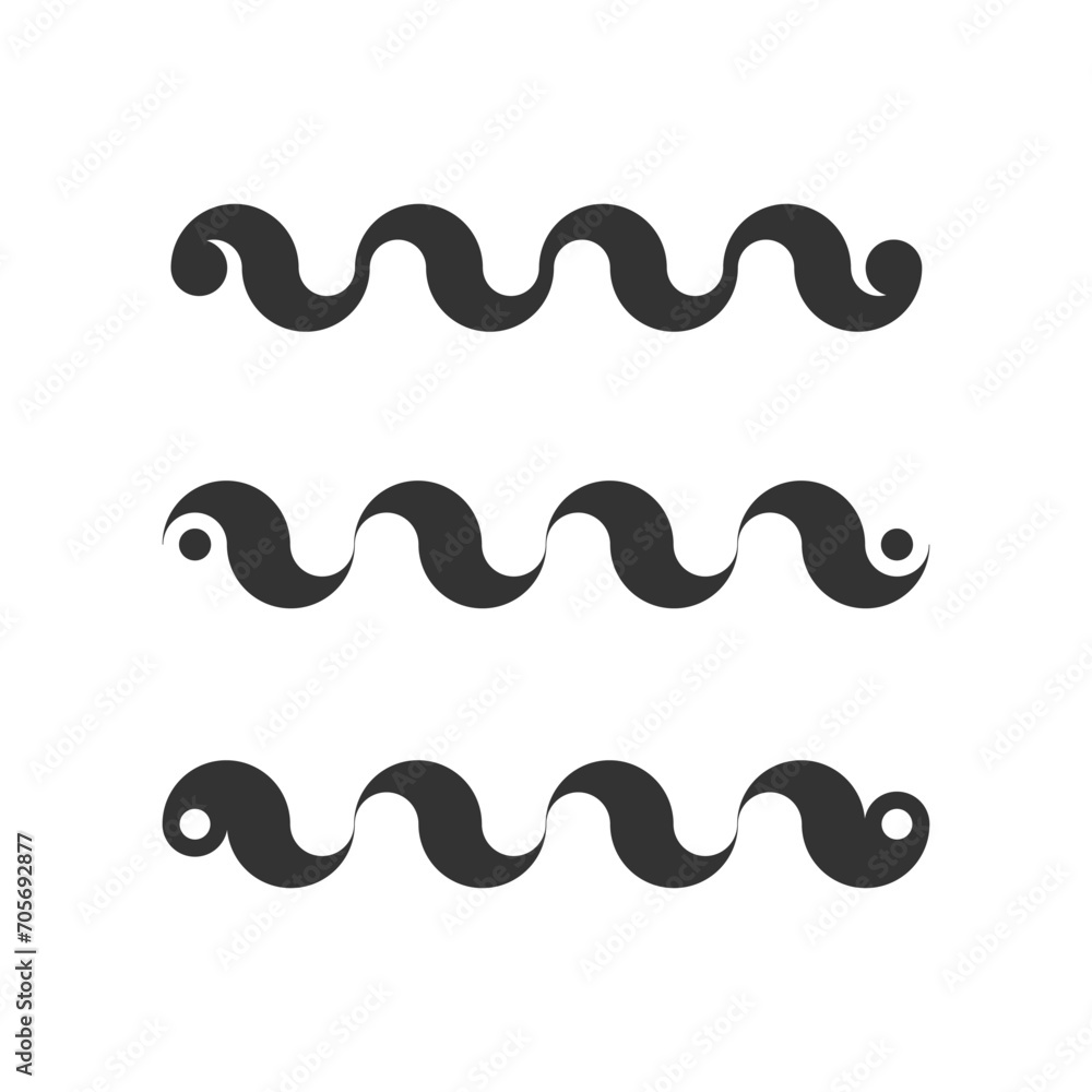Geometric minimalistic wavy element in retro style. Vector shape for frame, packaging, labels, postcards, invitations, decor. Geometric minimalistic wavy element in retro style. Vector shape for frame, packaging, labels, postcards, invitations, decor.