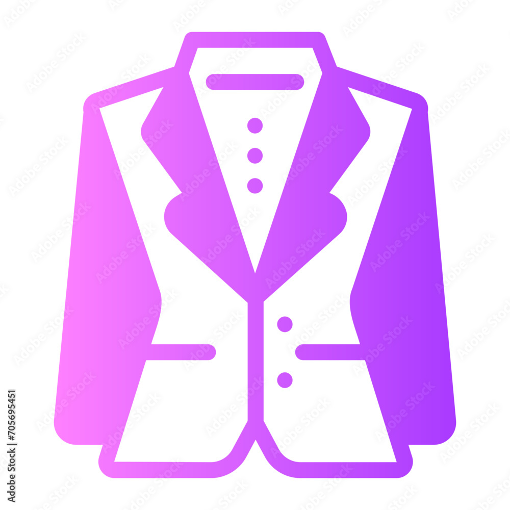 suit gradient icon