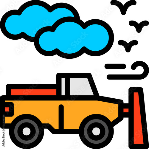 Snowplow Icon