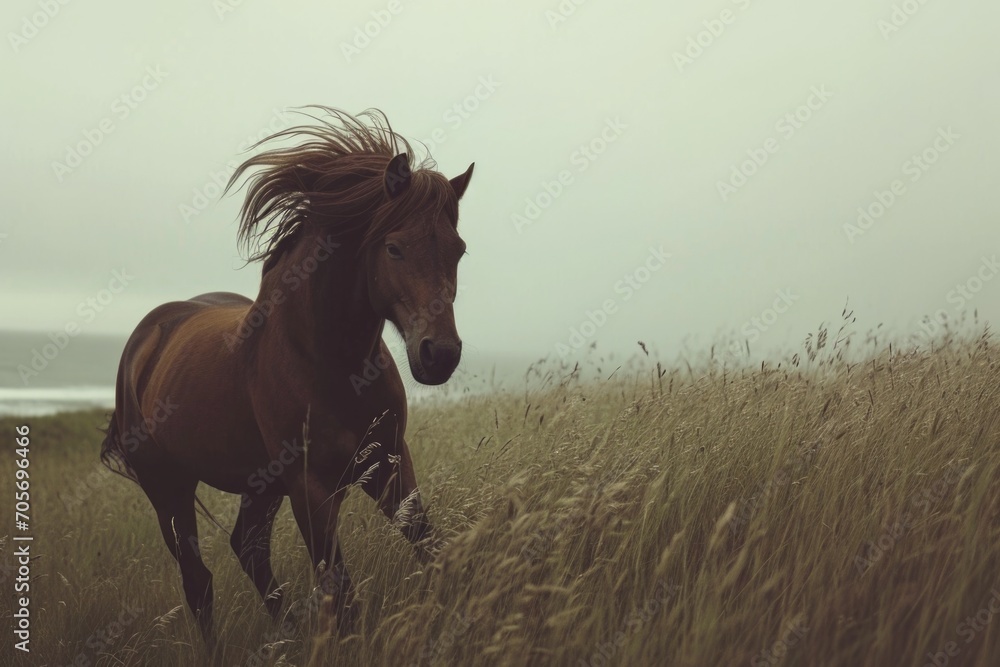 Obraz premium Horse background