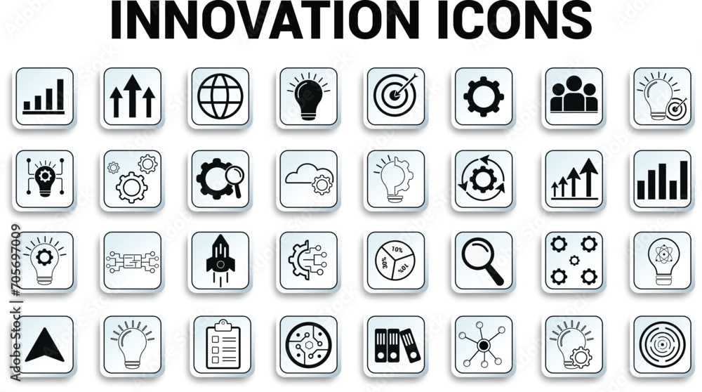 Investment icons set Vector DESIGN Investment icons set Vector DESIGN