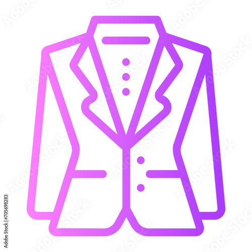 suit gradient icon