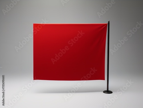 Vibrant Customizable Flag Mockup for Events and Promotions - AI Generated Free Download Vibrant Customizable Flag Mockup for Events and Promotions - AI Generated - GFXLoad